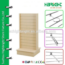 supermarket wood clothing ornament display shelf